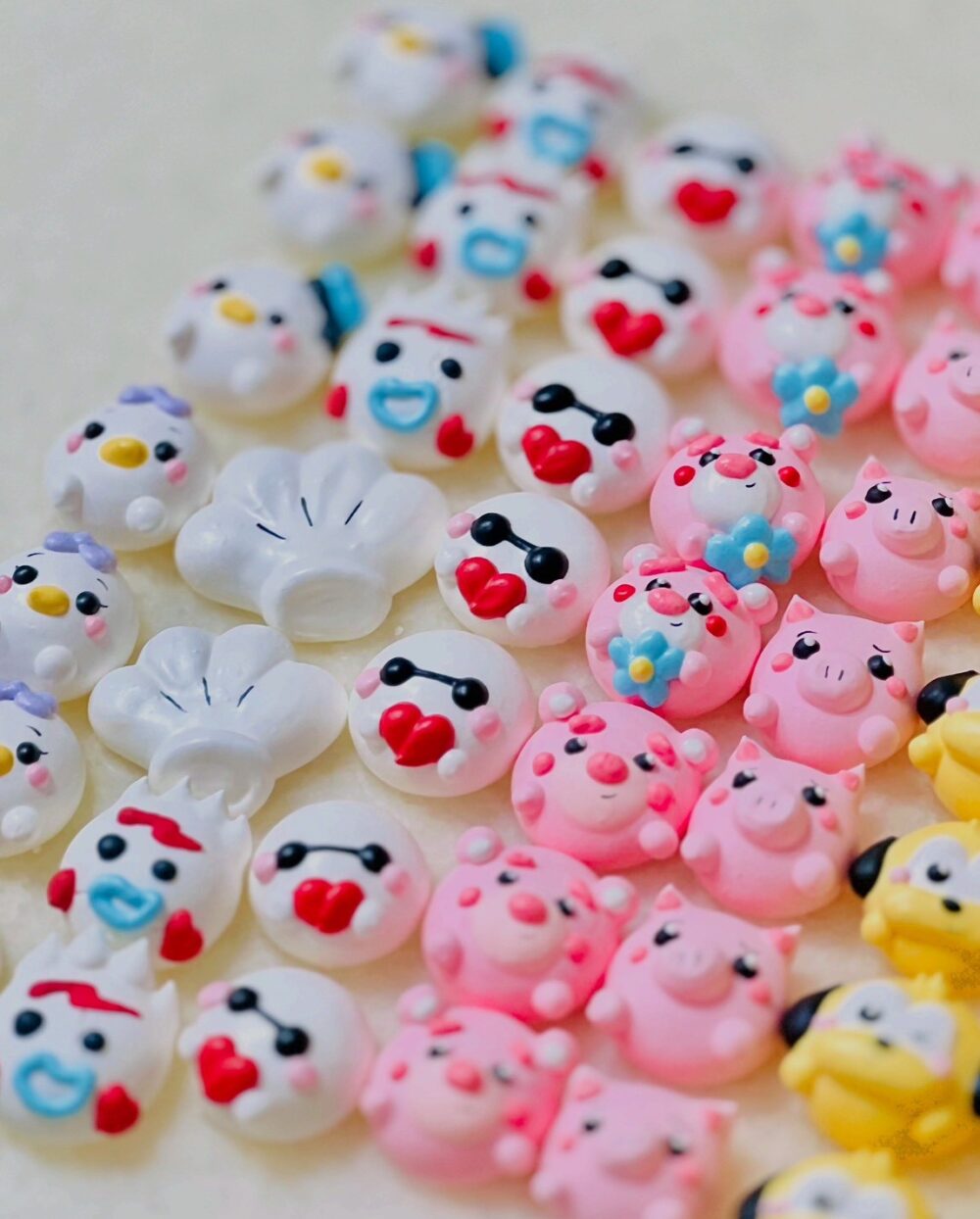 卡通造型平頭馬林糖