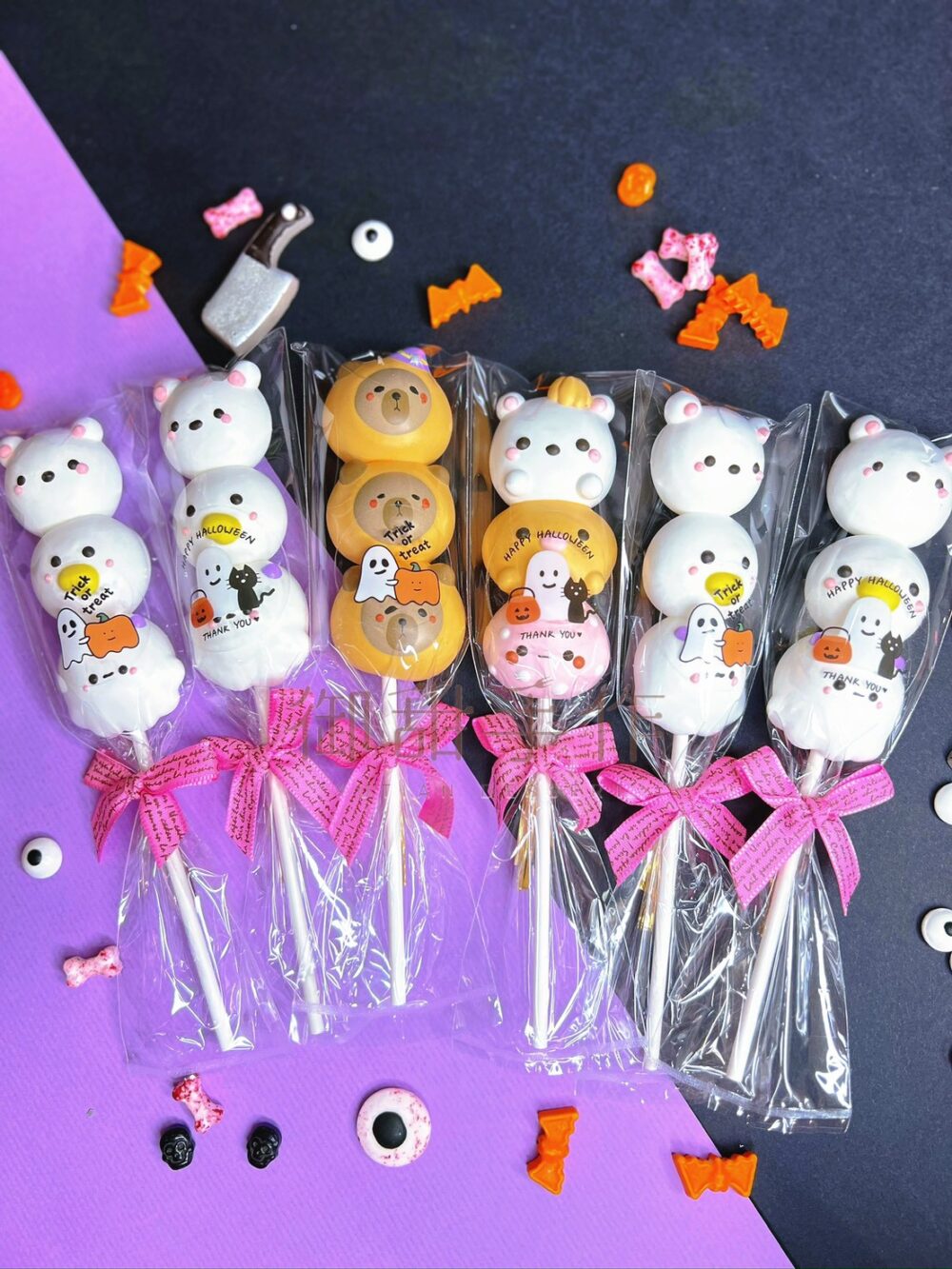 卡通造型平頭馬林糖棒棒