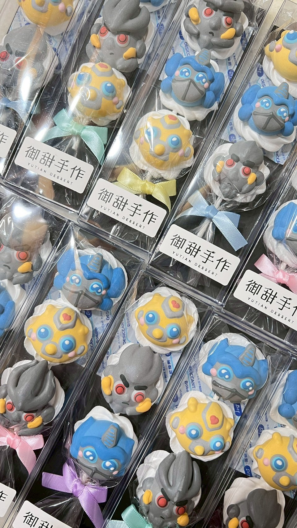 卡通造型平頭馬林糖棒棒