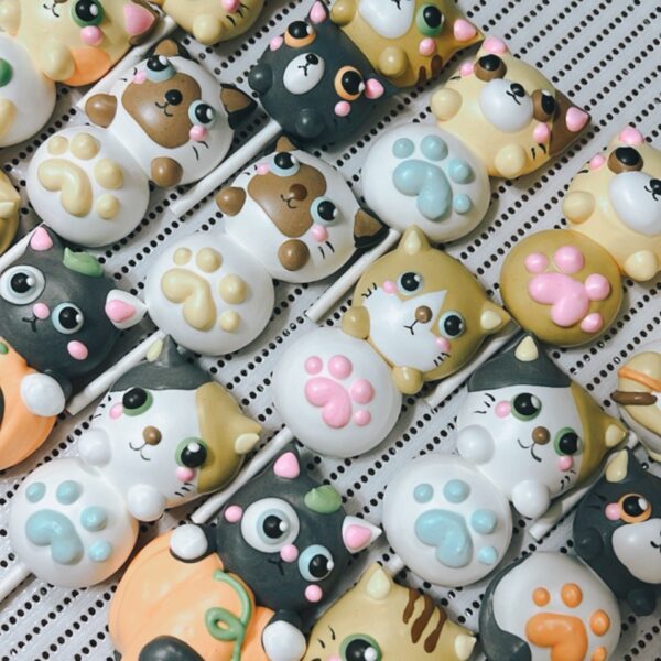 卡通造型平頭馬林糖棒棒