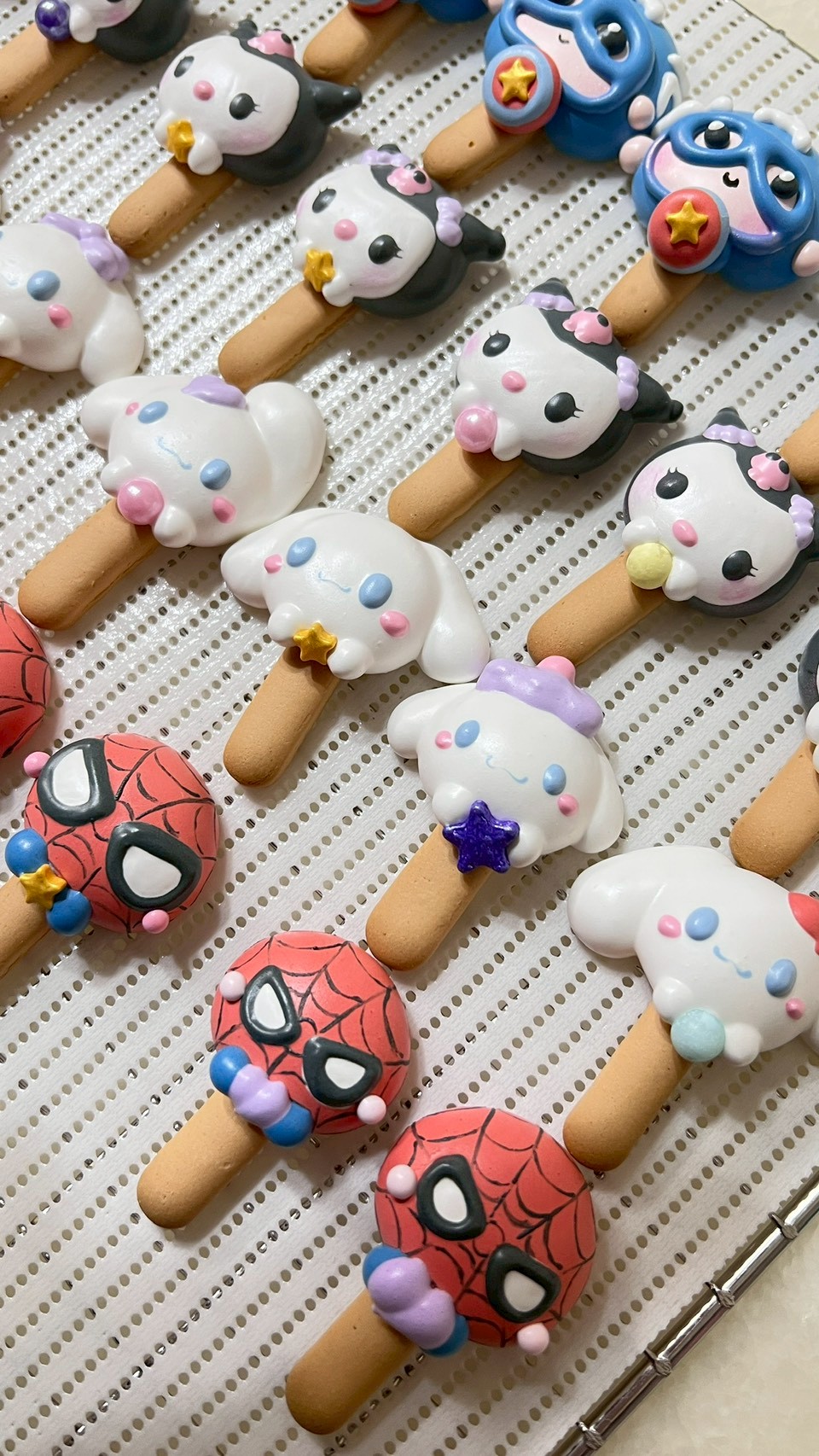 卡通造型馬林糖餅乾棒