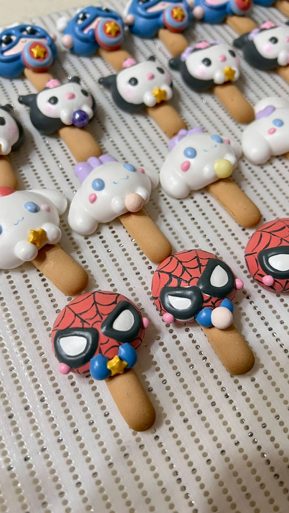 卡通造型馬林糖餅乾棒