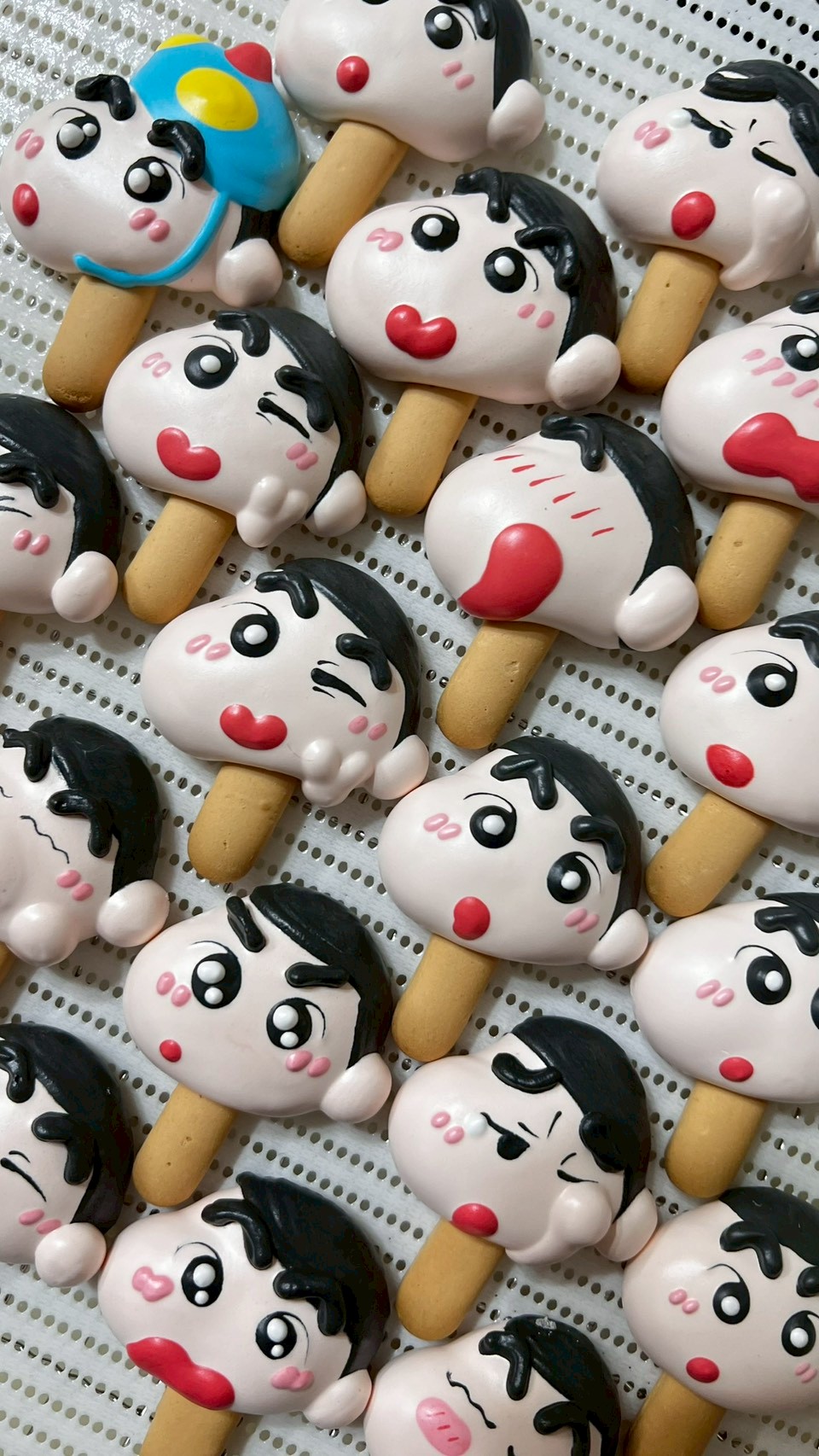 卡通造型馬林糖餅乾棒