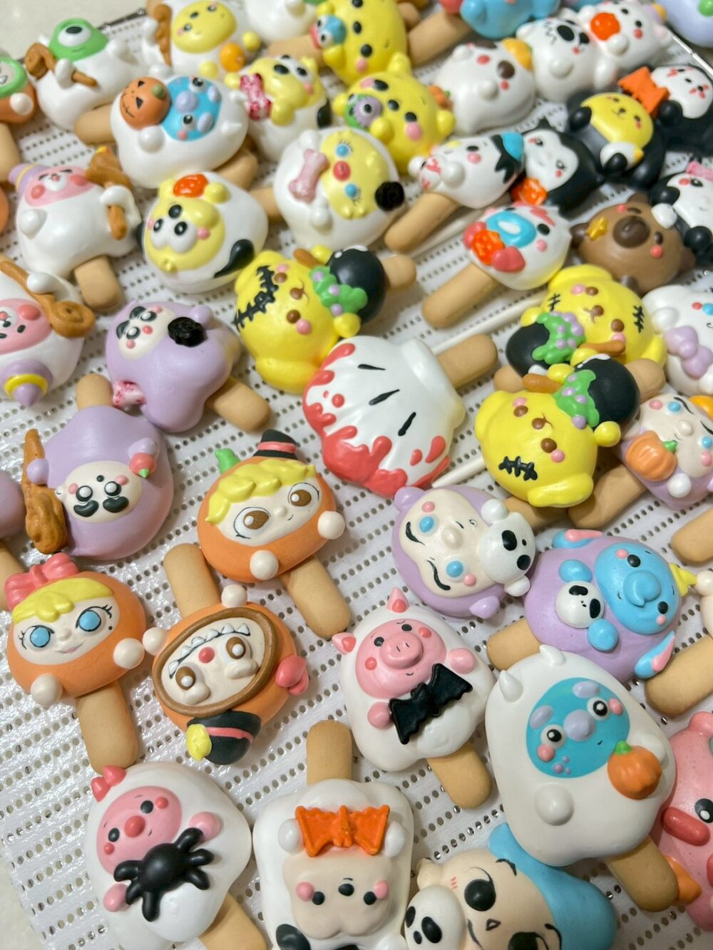 卡通造型馬林糖餅乾棒