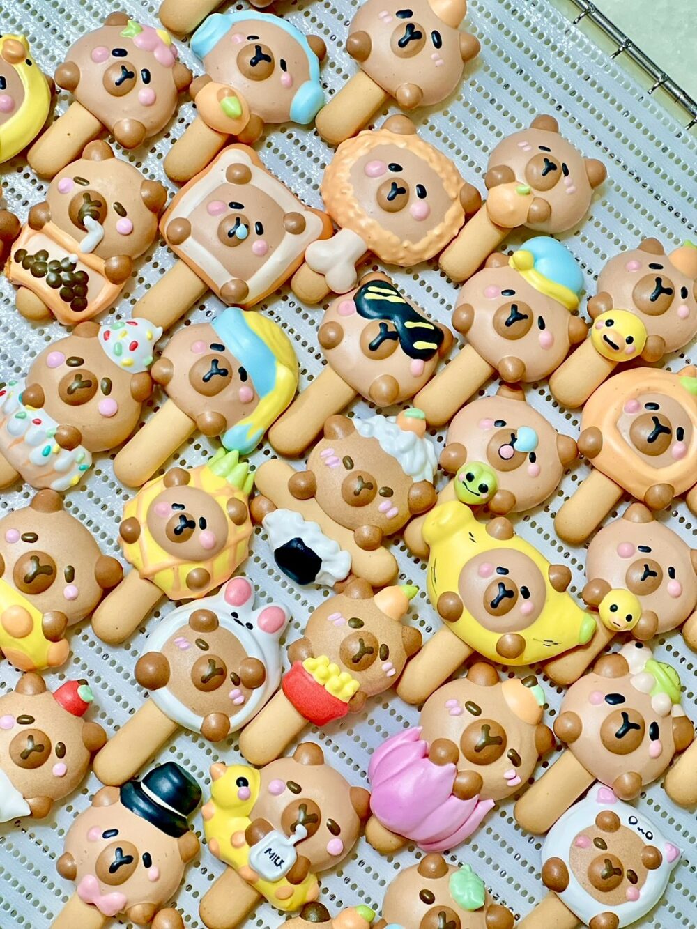 卡通造型馬林糖餅乾棒