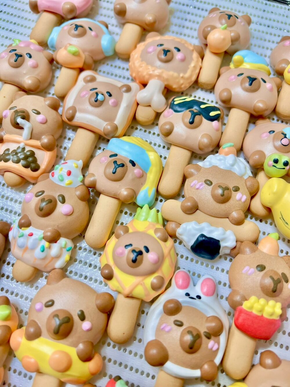 卡通造型馬林糖餅乾棒