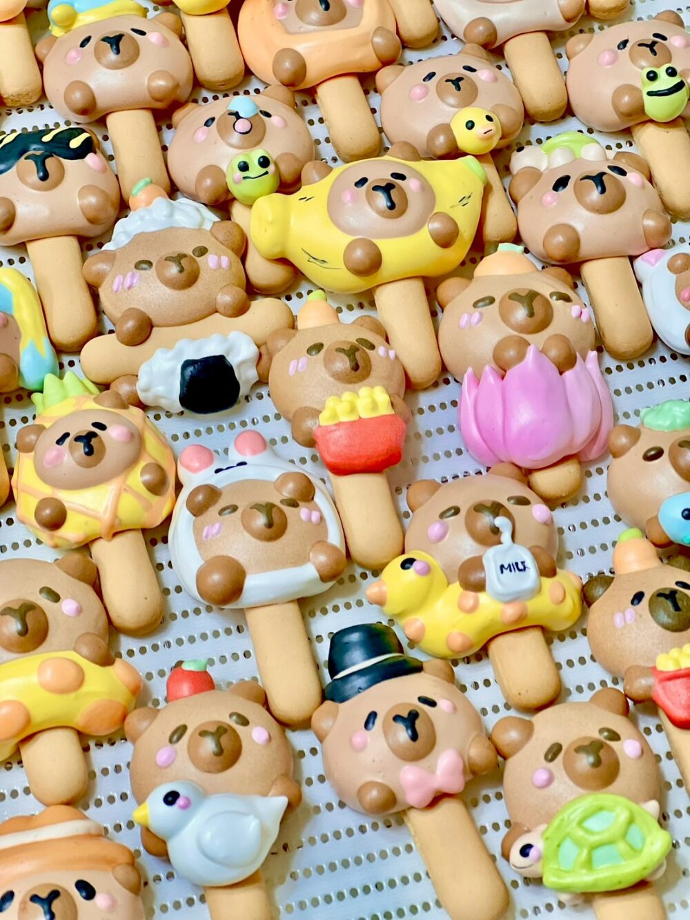 卡通造型馬林糖餅乾棒